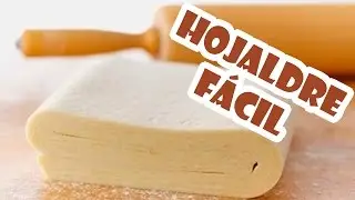 HOJALDRE FÁCIL (receta casera paso a paso  )# 300 #
