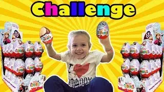 CHALLENGE kinder surprise collection of toys Cold heart. Disney Frozen kinder surprise