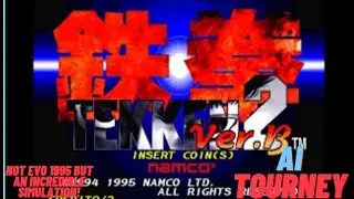 Tekken 2 AI Tournament Part 1