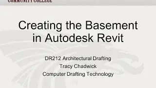 Creating the Basement in Autodesk Revit