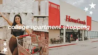 college apartment shopping vlog 2022 | homegoods edition