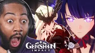 Genshin Impact Signora & Raiden Shogun Boss Fight Reaction (Inazuma Archon Quest Act 3 Ending)