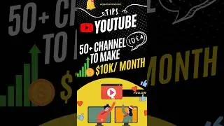 50+ youtube channel ideas 🔥 | Faceless YouTube Channel IDEAS #shorts