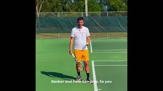 Pete Sampras Serve Set Up