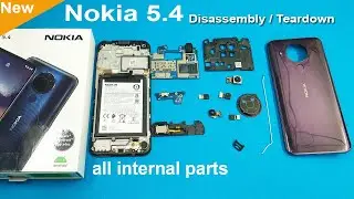 Nokia 5.4 Disassembly / Nokia 5.4 Teardown || How to open Nokia 5.4 Back Panel