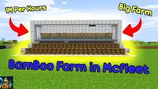 🔥 1M Bamboo Per Hour FARM in McFleet! | OP Auto Bamboo Farm Tutorial