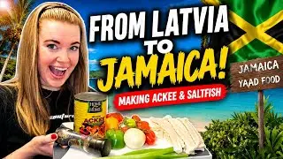 Latvian Girl Attempts Jamaican Ackee & Saltfish