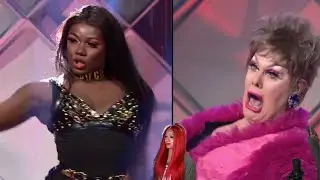 Vanity Milan vs Rita Baga (FIRST LIP SYNC BATTLE!) - Canada's Drag Race vs The World