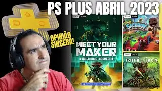 JOGOS PS PLUS ABRIL 2023 - OPINIÃO SINCERA!