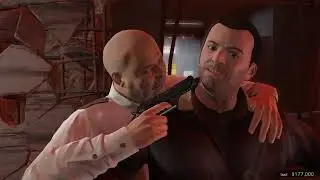 The first mission in GTA 5 is called Mission #1 - Prologue {in Urdu/Hindi}