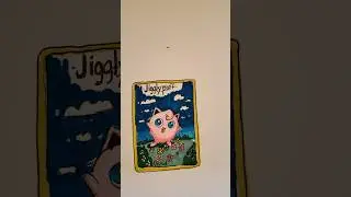 How to draw jigglypuff for beginner's time lapse #pokemon #shorts #art
