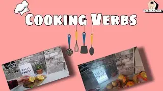 Cooking Verbs in English / Cooking Vocabulary   ~part 2~