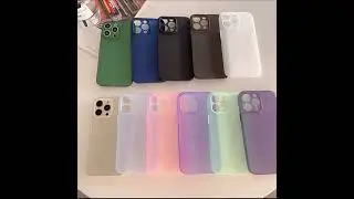 CASE ULTRA SLIM MATTE IPHONE 11 12 13 14 15 pro max plus mini