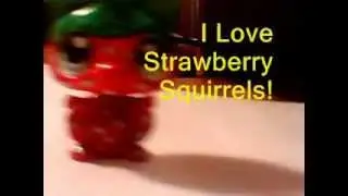My New LPS Custom: Starwberry Squirrel!!!!! :)