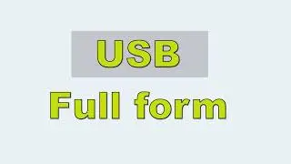 USB full form | usb ka full form