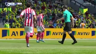 BPL  Matchday  3   Norwich City     V    Stoke city   1st half  What a GOAL!!!!!!!!!