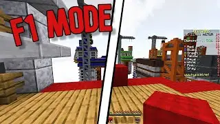 Hypixel Bedwars in F1 MODE