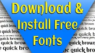 How to Download And Install Google Fonts Free