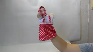 Кукла - перчатка внучка 