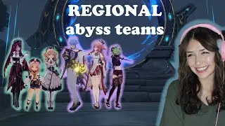 regional abyss teams! Mondstadt and Inazuma vs the Spiral Abyss || Genshin Impact Abyss Challenge