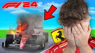 CEA mai MARE *GRESEALA* din CARIERA de F1.. F1 24 Romania (5)