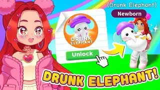 How To UNLOCK The DRUNK ELEPHANT in Adopt Me! Roblox