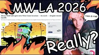 MWF1 REACTS To New LA Location Coming 2026! 😦 Theme? Layoffs? What's going on???