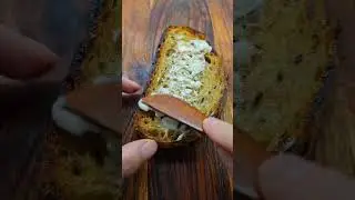 Sizzle & Spice - Feta Fried Egg on Toast! 🔥🍳🧀 #food