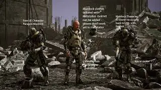 Unreal Engine 5 Free Character Paragon Murdock - Metahuman - Metatailor - Iclone