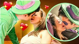THE RIDDLER GAVE SUSI A PASSIONATE KISS TO END THE SPELL