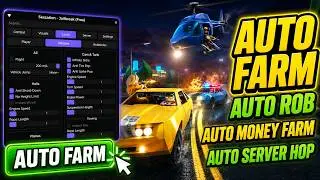 Jailbreak Script | AUTO FARM, AUTO ROB, AUTO MONEY FARM, AUTO SERVER HOP & More! | 2026
