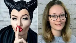 Малефисента макияж / MALEFICENT MAKE UP TRANSFORMATION