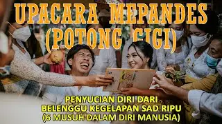 BIKIN NGILU!! ---- Upacara Mepandes (Potong Gigi) - Cinematic Balinese Ceremony 