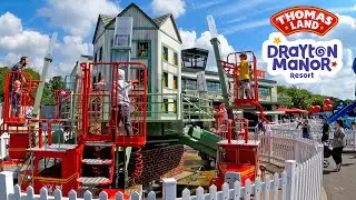 Flynn's Fire Rescue in Thomas Land at Drayton Manor (June 2022) [4K]