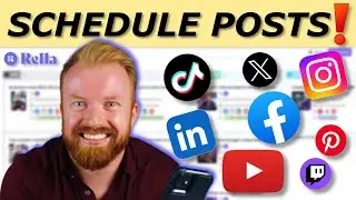 Best Social Media Management Tool for Content Planning | Rella | Schedule Posts