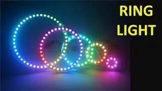 Angel Eye Ring Light Led WS2812B & SP110E Controller