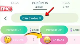 Most *unique evolution way for only this pokemon.
