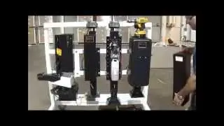 How to use the manual override screw drive on the Equalizer Systems horse trailer jacks