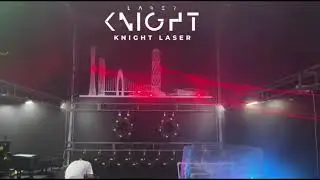 laser mapping,work with build wall , led display, mountain etc…#laserlight #showlaser