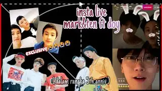 Mark and Ten Instagram live ft Doyoung , Dalam Rangka 5th anniv 🥳💚