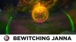 BEWITCHING JANNA SKIN PREVIEW - LEAGUE OF LEGENDS