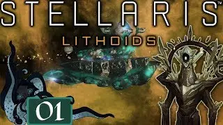 Triple Genius | Stellaris: Lithoids Species Pack | #01 | Let’s Play Gameplay | Grand Admiral