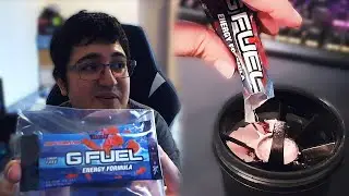 GFUEL Ragin' Gummy Fish Taste Test (vs Hype Sauce)