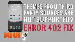 Install Third Party Themes In Any MIUI Device | Miui Theme Editor