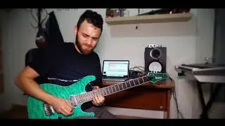 Judas Priest - Painkiller (guitar solo) | cover by Alon Bainer