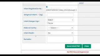 Still birth, Infant Death & child death updation in the RCH PORTAL explained in kannada