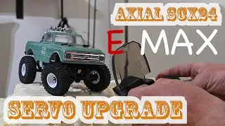 HOW TO INSTALL E-MAX SERVO AND ESC/Battery Relocation | AXIAL SCX24 | EASY!!!