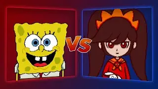 MUGEN Battle - SpongeBob vs Ashley