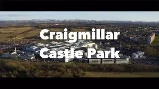 Scotland Aerial Showreel - Edinburgh, Craigmillar Castle Forest
