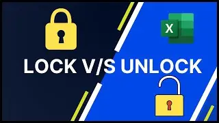 How to lock and Unlock cell in excel || Excel Tutorial